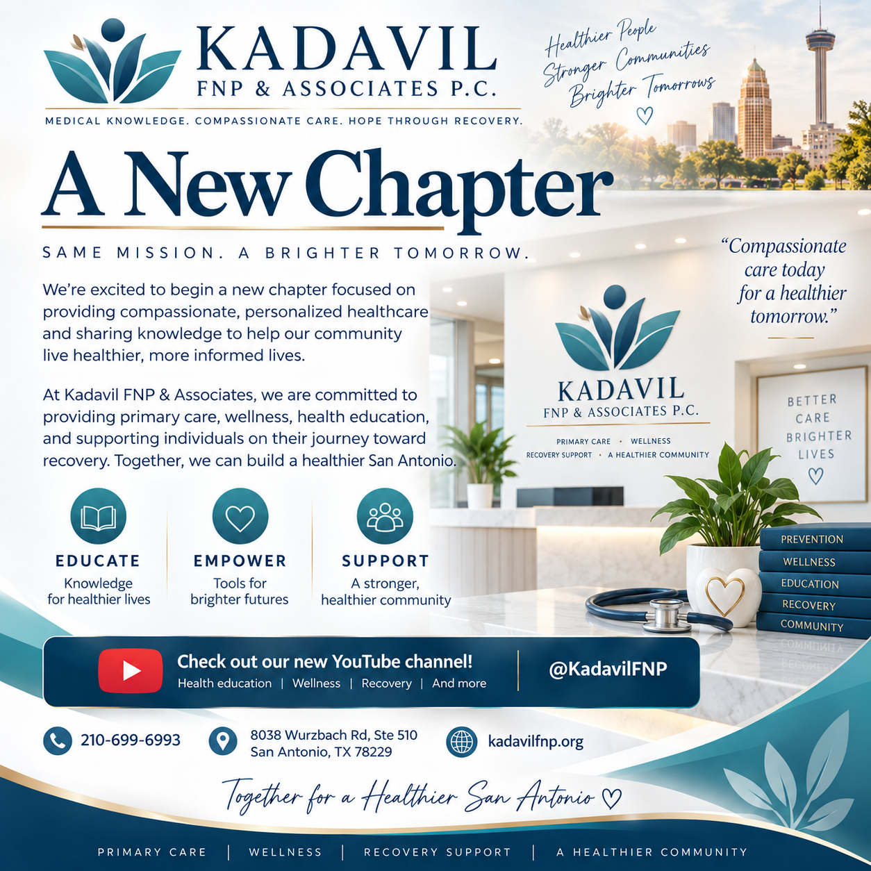 Person-free A New Chapter social media campaign for Kadavil FNP and Associates